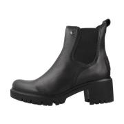 Klassieke Chelsea Boots met rubberen zool Panama Jack , Black , Dames