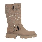 Bootie zoolspoor studs Alma EN Pena , Brown , Dames