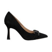 Hak schoen neus detail Alma EN Pena , Black , Dames