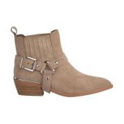 Cowboy enkellaarzen Alma EN Pena , Beige , Dames