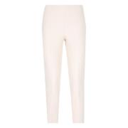 Natuurlijke stoffen broek met zijritsen Peserico , Beige , Dames