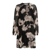 Bloemen Mist Jurk met Glitterdetails InWear , Multicolor , Dames