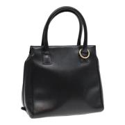 Pre-owned Leather handbags Dior Vintage , Black , Dames