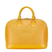 Pre-owned Leather louis-vuitton-bags Louis Vuitton Vintage , Yellow , ...