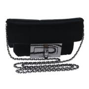 Pre-owned Fabric chanel-bags Chanel Vintage , Black , Dames