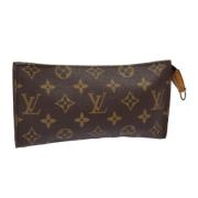 Pre-owned Canvas pouches Louis Vuitton Vintage , Brown , Dames