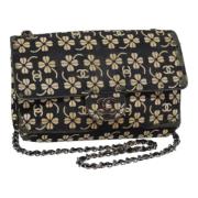 Pre-owned Canvas chanel-bags Chanel Vintage , Black , Dames