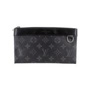 Pre-owned Canvas louis-vuitton-bags Louis Vuitton Vintage , Black , Da...