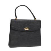 Pre-owned Leather louis-vuitton-bags Louis Vuitton Vintage , Black , D...