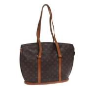 Pre-owned Canvas totes Louis Vuitton Vintage , Brown , Dames