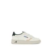 Sneakers van gestempeld leer met suède detail Autry , White , Dames