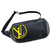 Pre-owned Leather louis-vuitton-bags Louis Vuitton Vintage , Black , D...