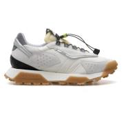 Witte Sneakers voor Wandelpaden RUN OF , White , Heren