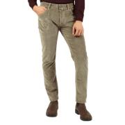 Slim Bard Denim Jeans in Tortora Jacob Cohën , Green , Heren