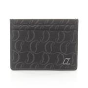 Pre-owned Leather wallets Christian Louboutin Pre-owned , Black , Here...