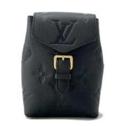 Pre-owned Leather louis-vuitton-bags Louis Vuitton Vintage , Black , D...