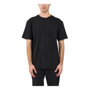 Katoenen T-shirt met ronde hals Mauro Grifoni , Black , Heren