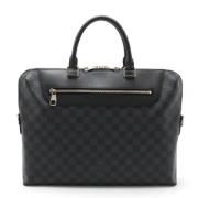 Pre-owned Canvas louis-vuitton-bags Louis Vuitton Vintage , Gray , Her...