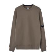 Diagonal Raised Fleece Sweaters C.p. Company , Brown , Heren