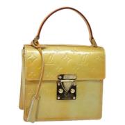 Pre-owned Leather louis-vuitton-bags Louis Vuitton Vintage , Yellow , ...