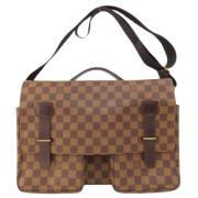 Pre-owned Canvas louis-vuitton-bags Louis Vuitton Vintage , Brown , Da...