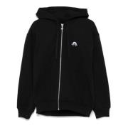 Zwarte Crescent Moon Sweater Marine Serre , Black , Heren