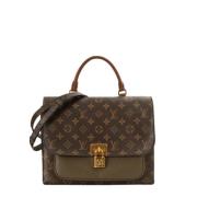 Pre-owned Canvas louis-vuitton-bags Louis Vuitton Vintage , Brown , Da...