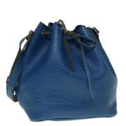 Pre-owned Leather louis-vuitton-bags Louis Vuitton Vintage , Blue , Da...