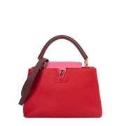 Pre-owned Leather louis-vuitton-bags Louis Vuitton Vintage , Red , Dam...