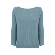 Lichtblauwe Sweater Regular Fit Weekend , Blue , Dames