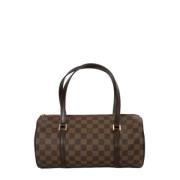 Pre-owned Canvas louis-vuitton-bags Louis Vuitton Vintage , Brown , Da...