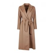 Kameelwollen Jas Max Mara Studio , Brown , Dames