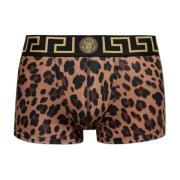 Boxershorts met dierenmotief Versace , Brown , Heren