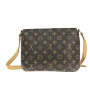 Pre-owned Canvas louis-vuitton-bags Louis Vuitton Vintage , Brown , Da...