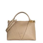 Pre-owned Leather louis-vuitton-bags Louis Vuitton Vintage , Beige , D...