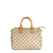 Pre-owned Canvas handbags Louis Vuitton Vintage , Blue , Dames