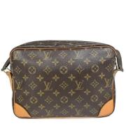 Pre-owned Canvas louis-vuitton-bags Louis Vuitton Vintage , Brown , Da...