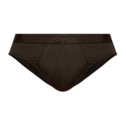 Slips met logo Dsquared2 , Brown , Heren