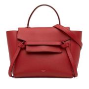 Pre-owned Leather celine-bags Celine Vintage , Red , Dames