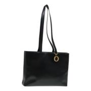 Pre-owned Leather totes Dior Vintage , Black , Dames