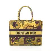 Pre-owned Canvas dior-bags Dior Vintage , Yellow , Dames