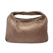 Pre-owned Leather handbags Bottega Veneta Vintage , Brown , Dames