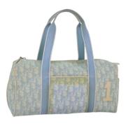 Pre-owned Canvas handbags Dior Vintage , Blue , Dames