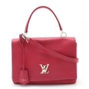 Pre-owned Leather louis-vuitton-bags Louis Vuitton Vintage , Pink , Da...