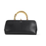 Zwarte Goji Tas Jil Sander , Black , Dames