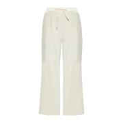 Wollen broek Jil Sander , Beige , Dames