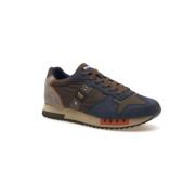 Navy-Military Sneakers Queens 01 Blauer , Multicolor , Heren