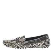 Pre-owned Canvas flats Louis Vuitton Vintage , Black , Dames