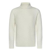 Witte Sweater Aw24 Jacob Cohën , White , Heren