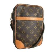 Pre-owned Canvas louis-vuitton-bags Louis Vuitton Vintage , Brown , Da...